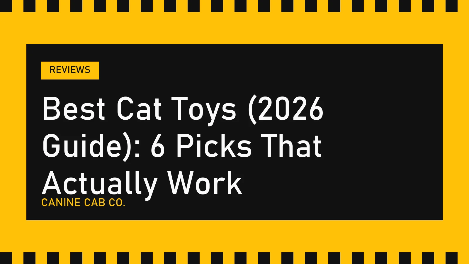Best Cat Toys (2026 Guide): 6 Picks That Actually Work