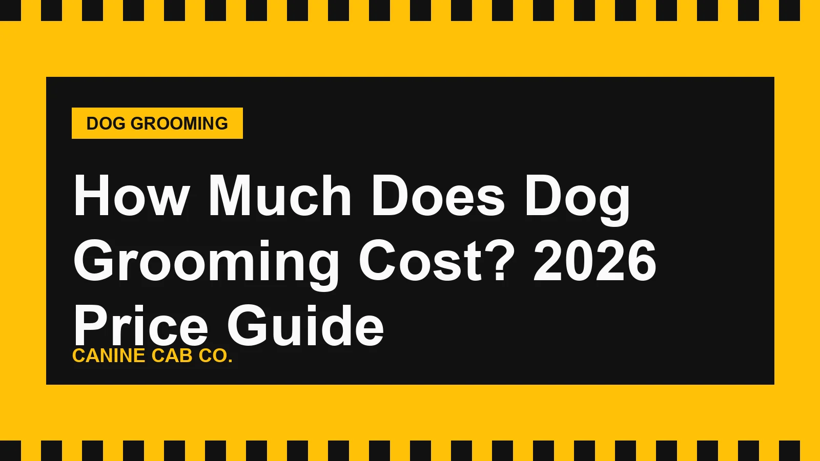 How Much Does Dog Grooming Cost? 2026 Price Guide