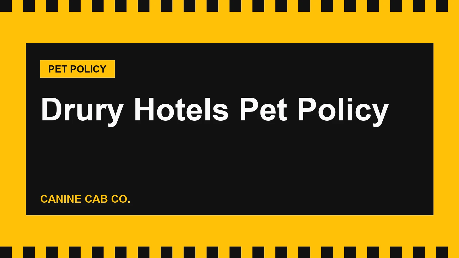 Drury Hotels Pet Policy: Daily Fee, 80 lb Rule and House Rules (2026)