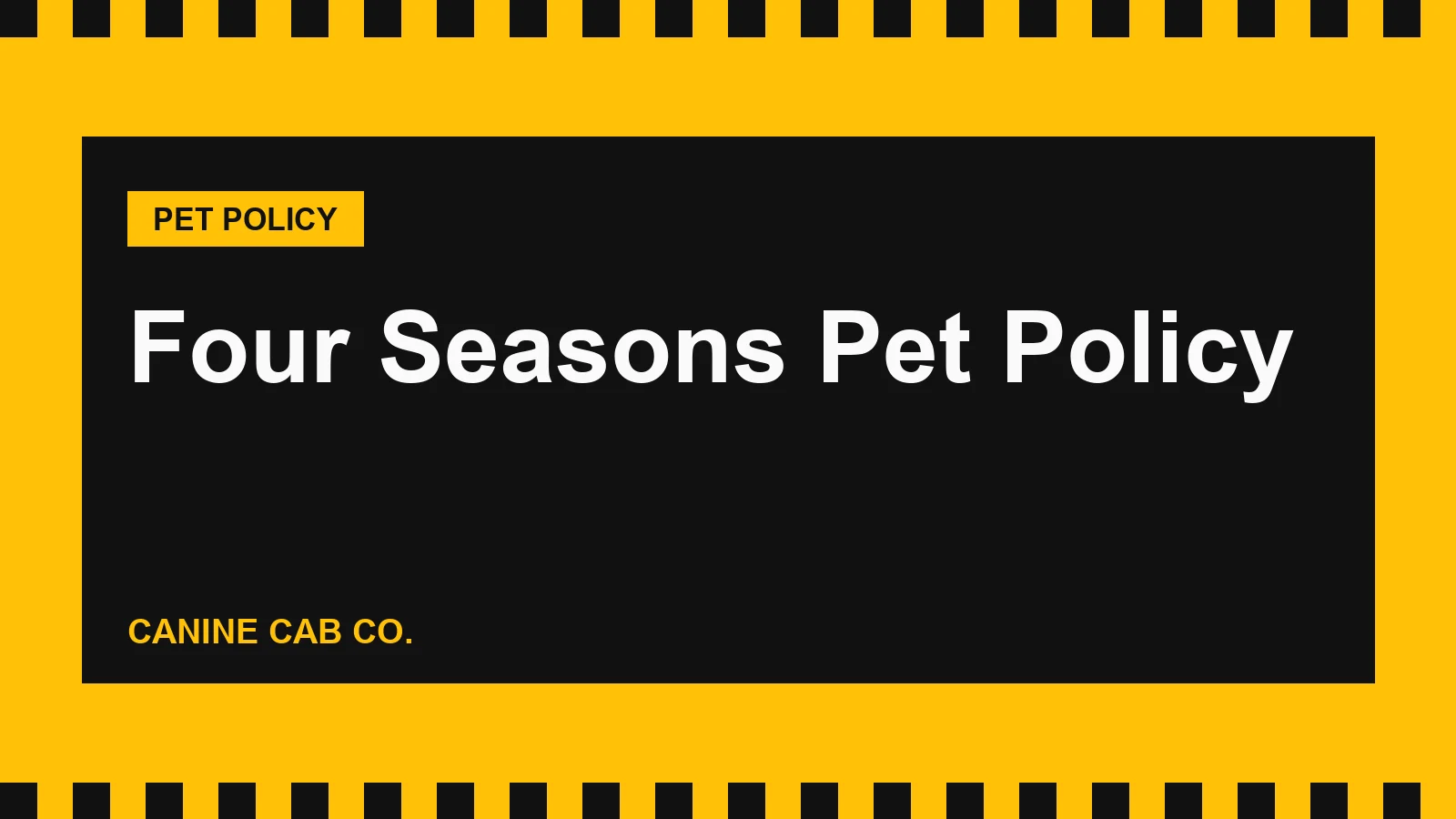 Four Seasons Pet Policy: Which Hotels Charge No Pet Fee (2026)